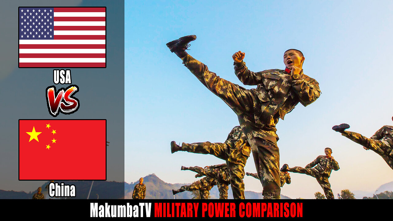 USA vs China 2025 | Military Power