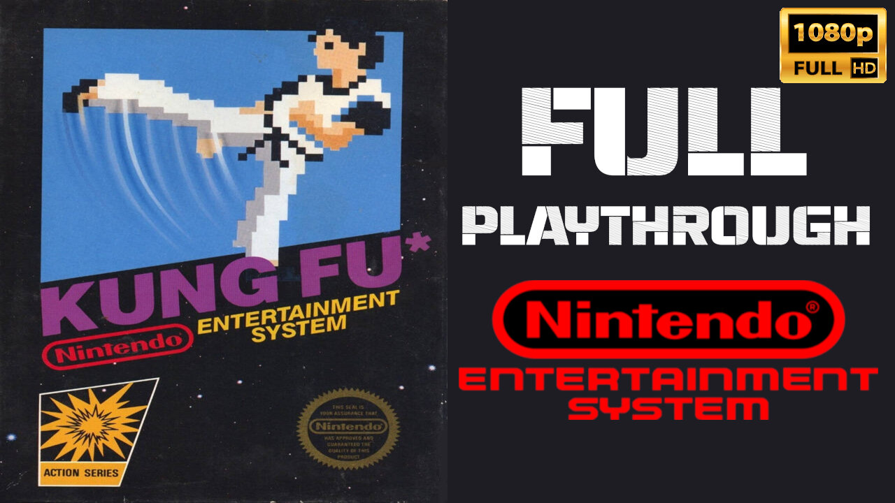 Kung Fu - Nintendo - Full Playthrough