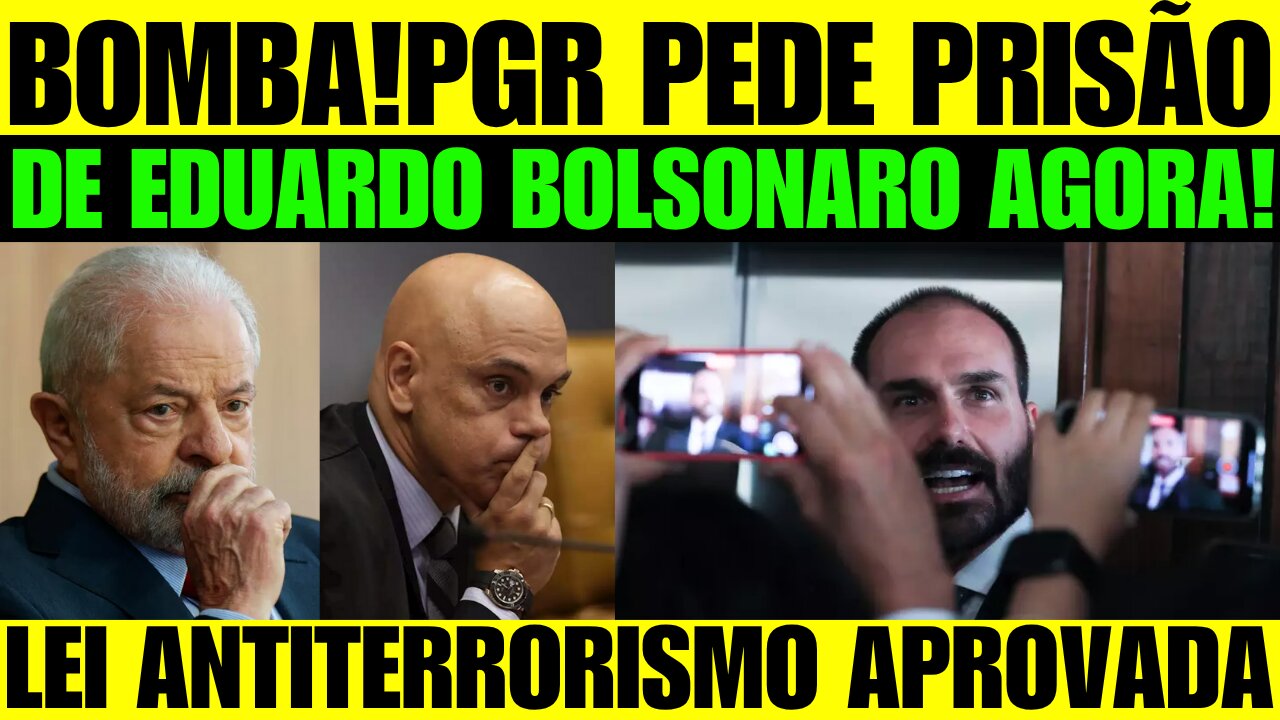 🔥🚨 BOMBA! EDUARDO BOLSONARO CONFRONTA MORAES! CAMARA DOS DEPUTADOS ENQUADRA GRUPOS CRIMINOSOS!
