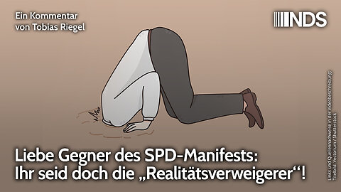 Liebe Gegner des SPD-Manifests: Ihr seid doch die „Realitätsverweigerer“! | Tobias Riegel | NDS