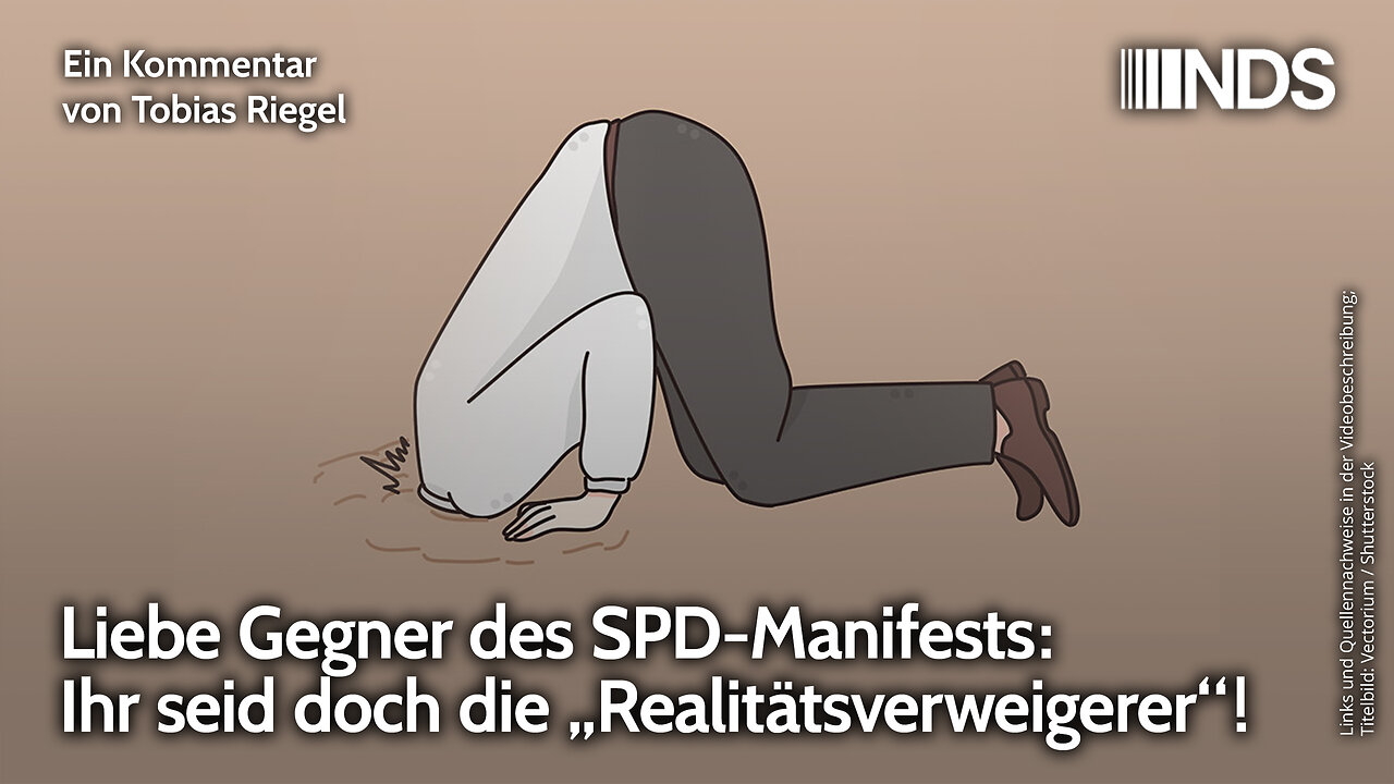 Liebe Gegner des SPD-Manifests: Ihr seid doch die „Realitätsverweigerer“! | Tobias Riegel | NDS