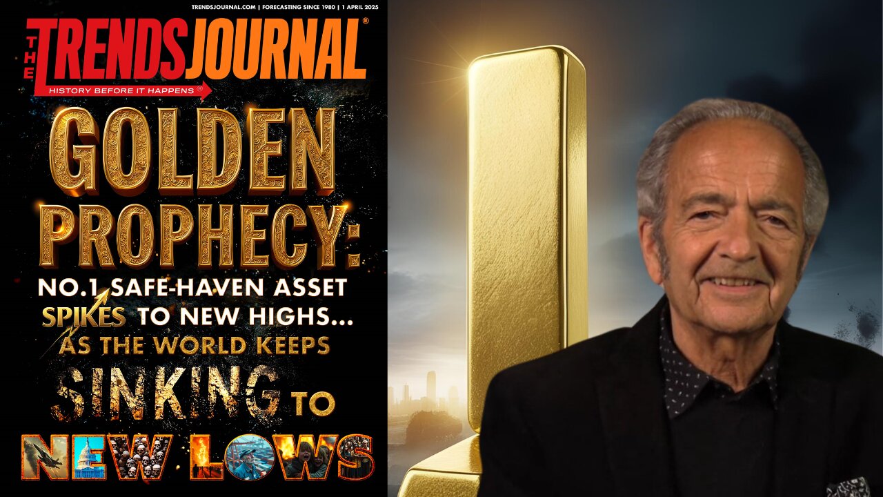 GOLDEN PROPHECY: NO. 1 SAFE HAVEN ASSET SPIKES TO NEW HIGHS AS THE WORLD KEEPS SINKING TO NEW LOWS