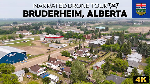 🚁 Bruderheim, Alberta 🌾 4K Drone