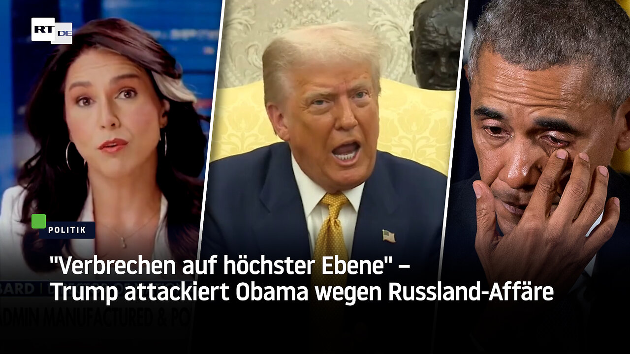 "Verbrechen auf höchster Ebene" – Trump attackiert Obama wegen Russland-Affäre