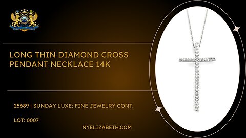 LONG THIN DIAMOND NECKLACE