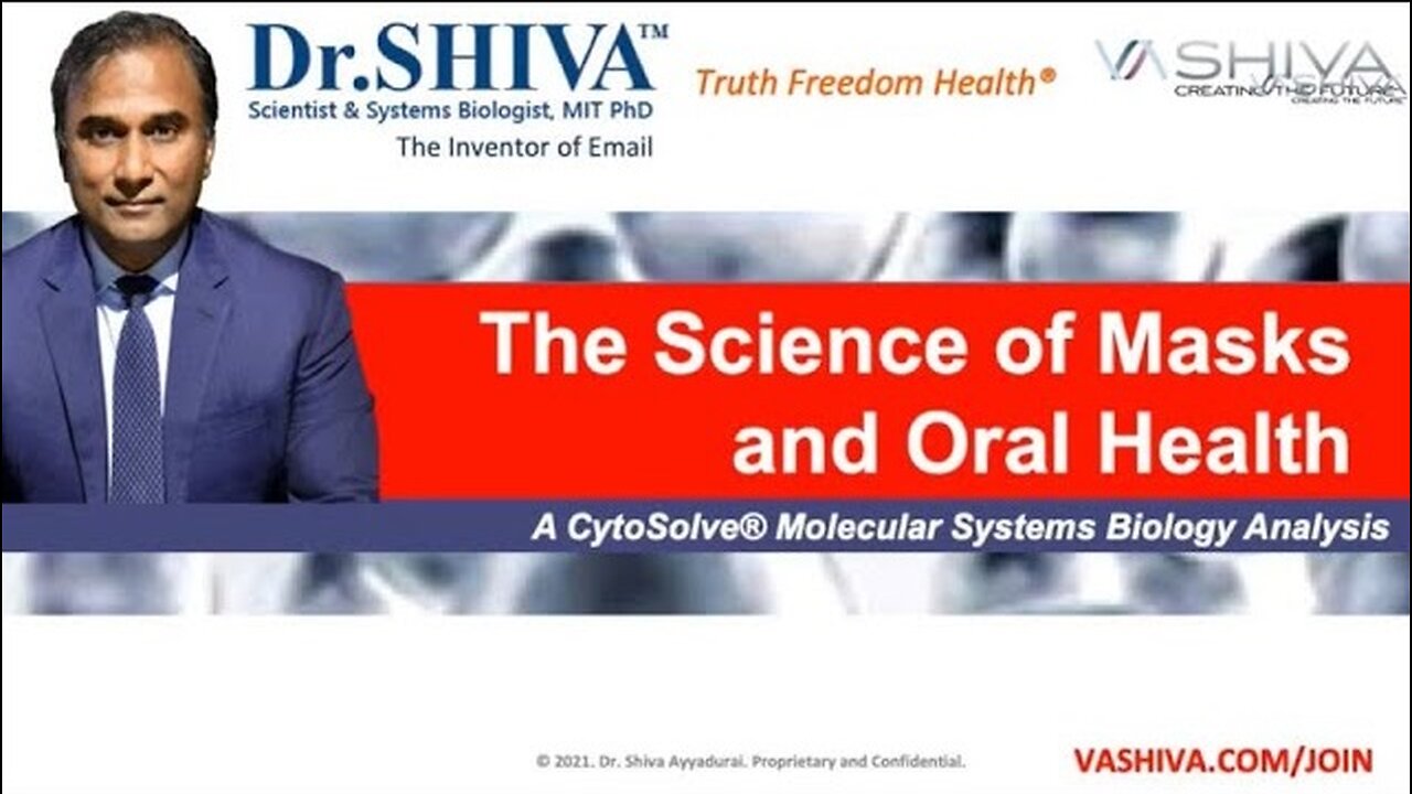 Dr.SHIVA™: Masks on Oral Health @CytoSolve® Systems Analysis(5/21)