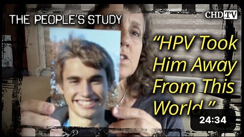 "HPV Took Him Away From This World"
