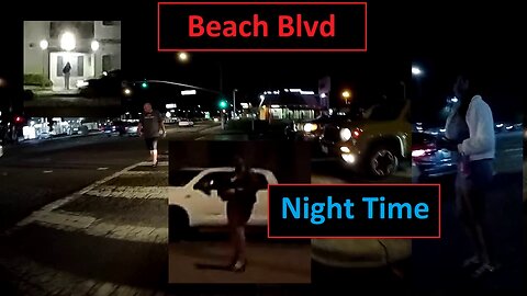 Beach Blvd Anaheim Night Time Urban Exploring