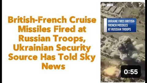 "British-French Missiles Reportedly Aimed at Russian Troops, Says Ukrainian Security Source"