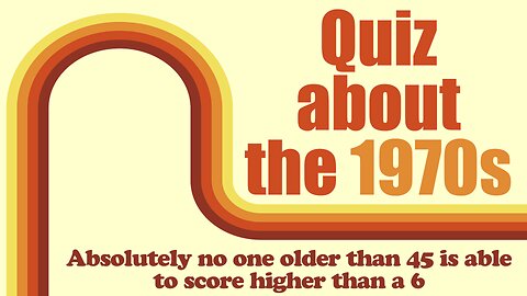 1970s Quiz