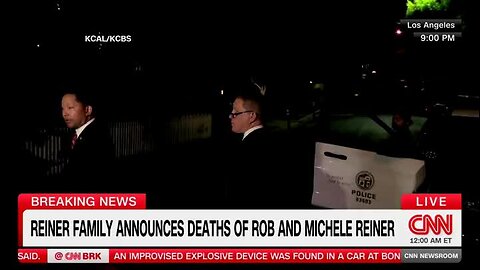 CNN: Rob Reiner’s Family Announces Death of Rob and Michele Reiner
