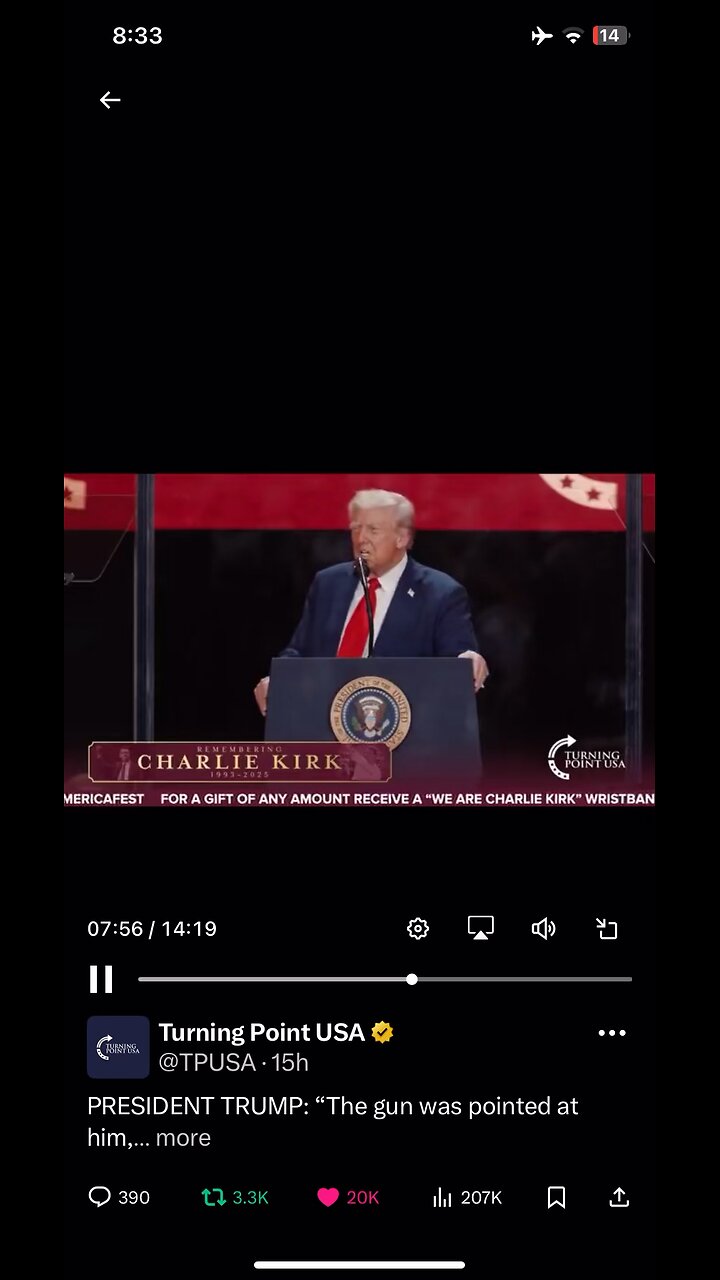 Turning Point USA : Trump , Erica Kirk