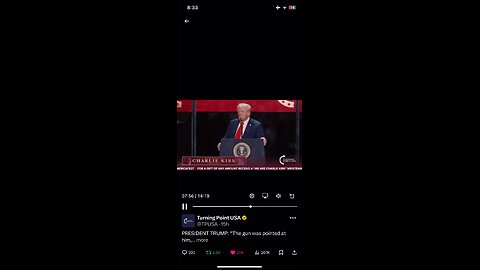 Turning Point USA : Trump , Erica Kirk 
