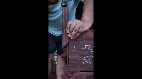 How Japanese Table Joinery Is Done