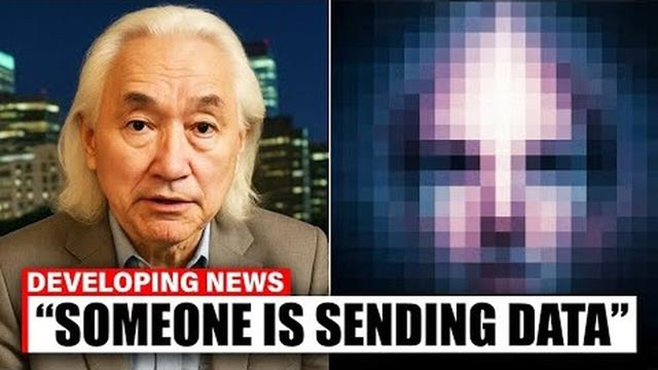 Michio Kaku: "AI Reveals Voyager's Terrifying Image Of Who's Sending Data"