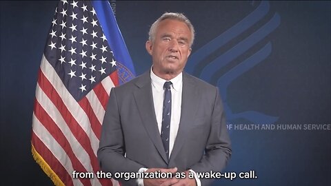 RFK Jr Urges World Health Ministers To Leave WHO