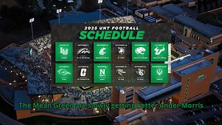 Eric Morris has North Texas going good, which will show in 2025