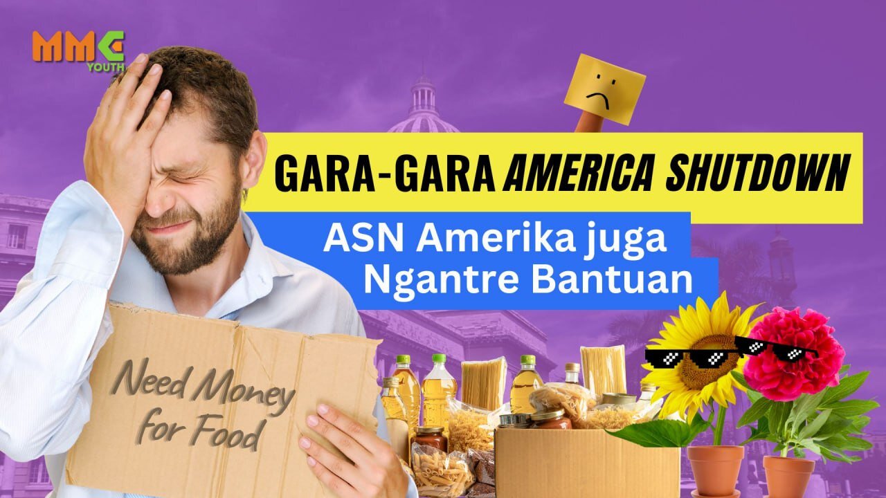 Gara-gara America Shutdown, ASN Amerika Juga Ngantre Bantuan | React with Bestie