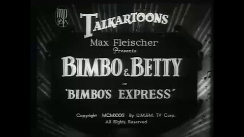 Bimbo's Express (1931)