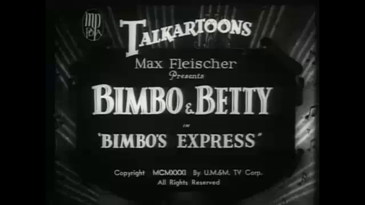 Bimbo's Express (1931)