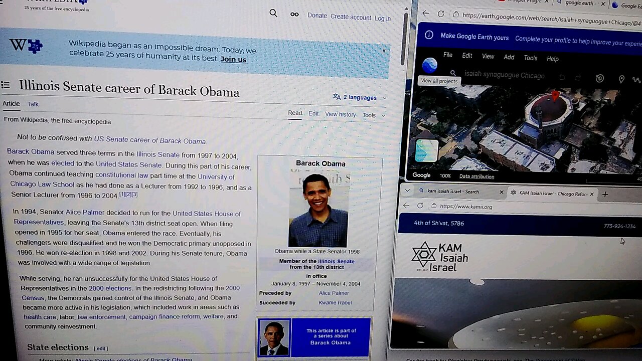 Satan: Barack Obama. Synagogue. 1997 - 2028.