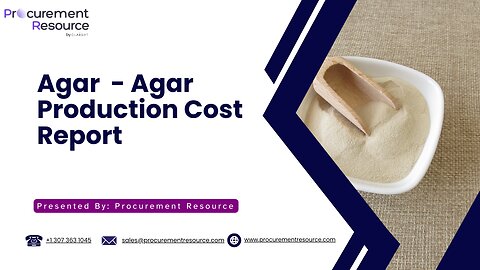 Agar-Agar Production Cost Analysis Report