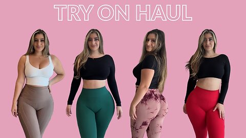 HUGE Leggings Try On Haul and Review | Comparing Different Brands
