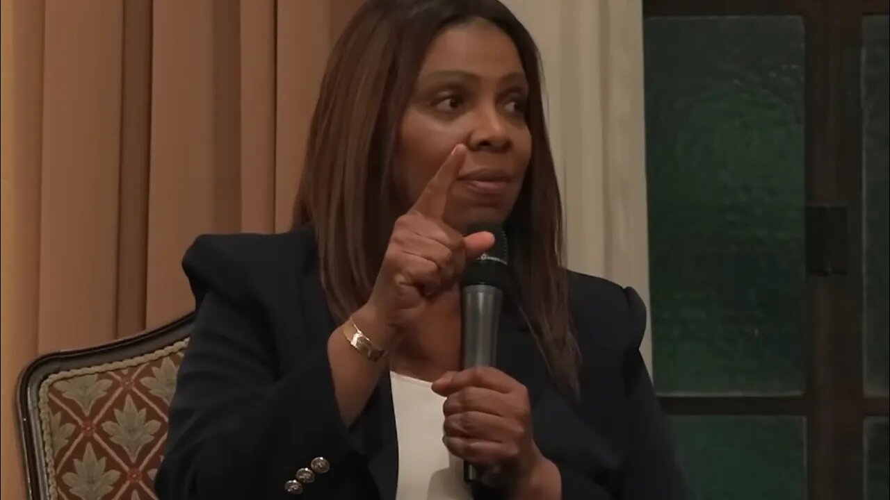 Crowd ERUPTS for Letitia James after Trump FAILS to prosecute her