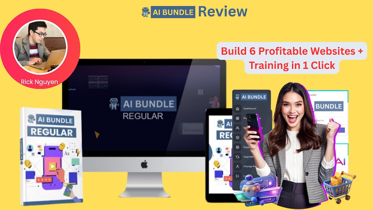 AI Bundle Review: Build 6 Profitable Websites + Training in 1 Click