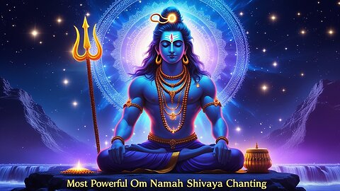 OM Namah Shivaya Mahamantra Chanting | Powerful Shiva Meditation Mantra