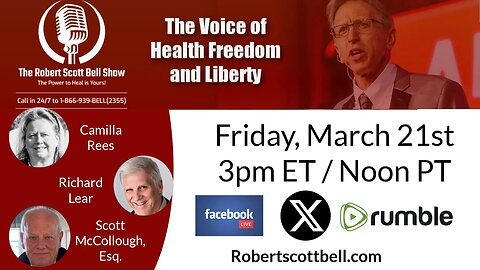 Iowa Vaccine Liability, Vaccine Definition, EMF Concerns, 704-No-More!, Camilla Rees, Richard Lear, Scott McCollough - The RSB Show 3-21-25