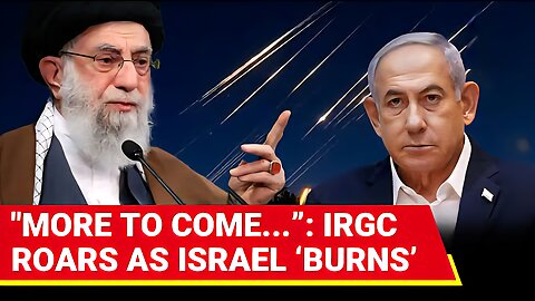 ran Screams ‘BLOOD,’ IRGC Vows ‘BIGGER STRIKES’ After Bombing Israel With 100+ Missiles