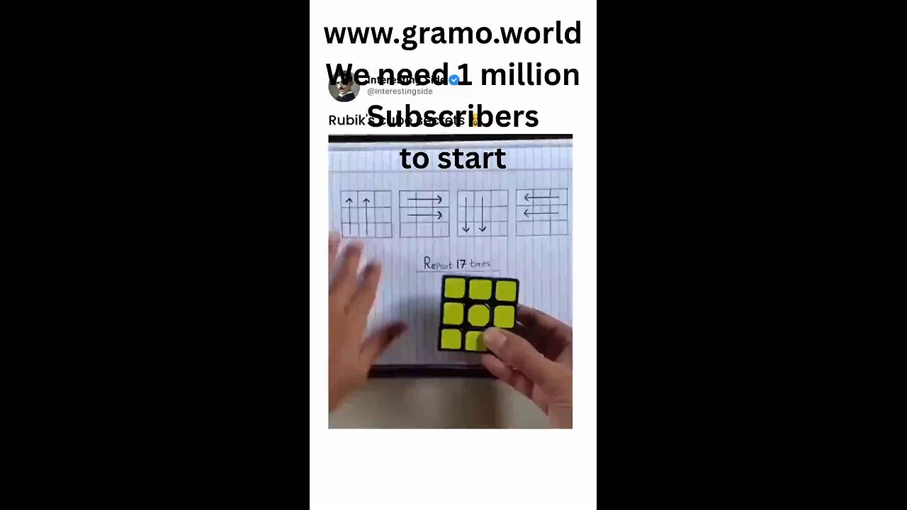 https://www.gramo.world/ We need 1 million subscribers to start