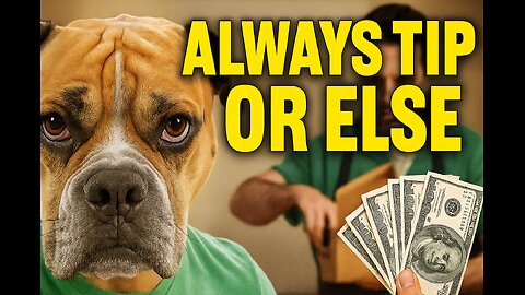 I Didn’t Tip… So He Did This 🍄🐶💵 #funnyshorts