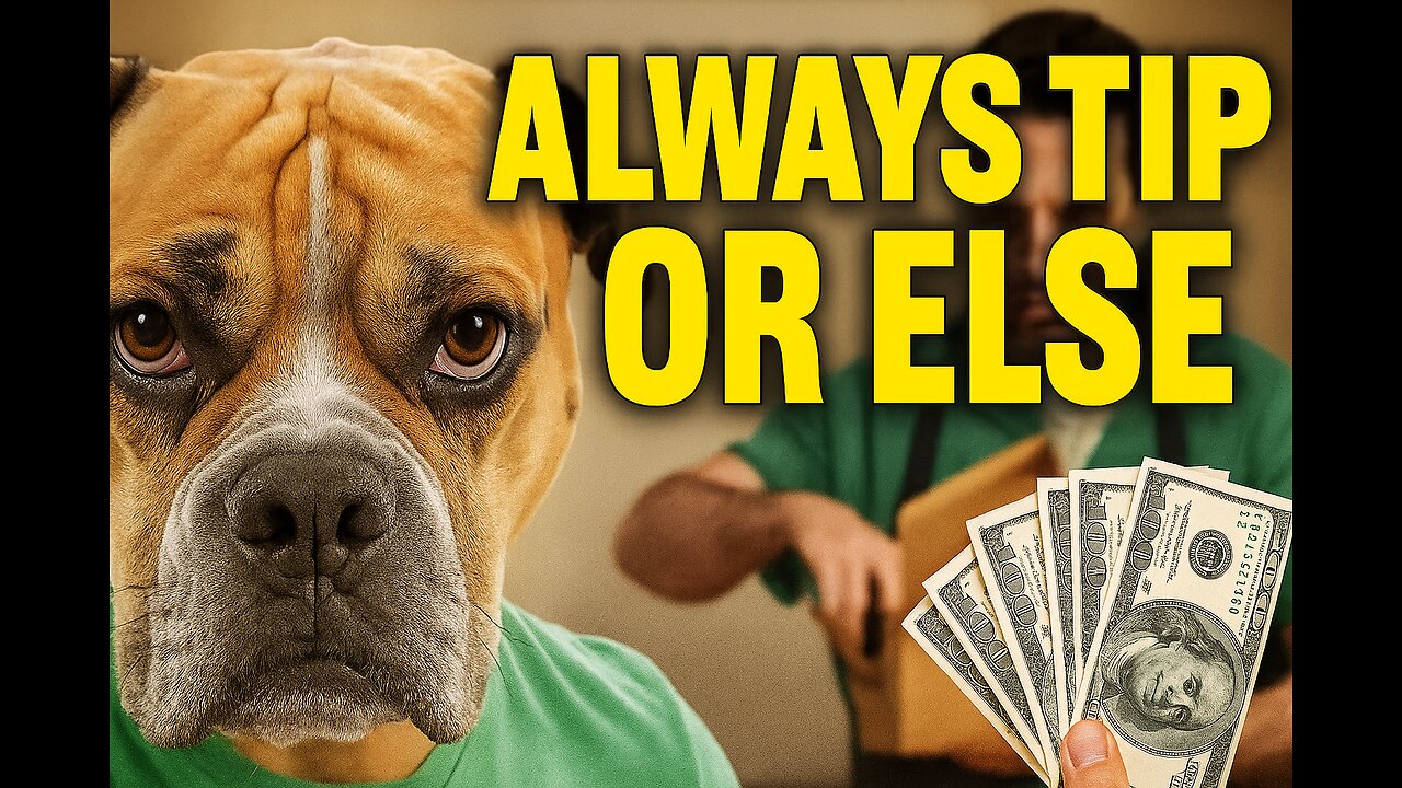I Didn’t Tip… So He Did This 🍄🐶💵 #funnyshorts