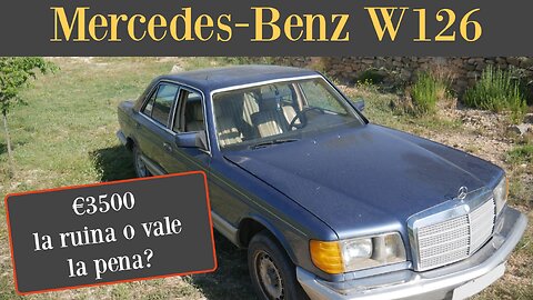 Mercedes Benz W126 - Comprado a ciegas 3500 €, con problemas ¿merece la pena? 300 SD Clase S