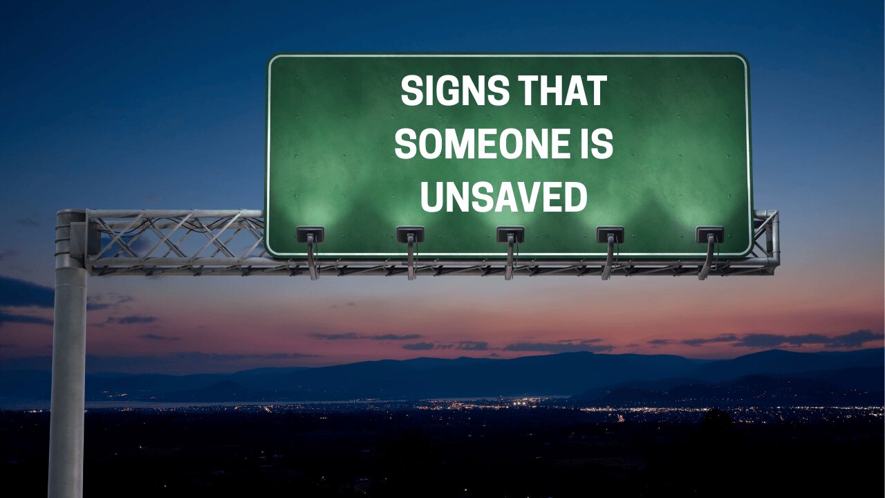 Signs That Someone Is Unsaved - Pastor Dillon Awes | Anchor Baptist Church