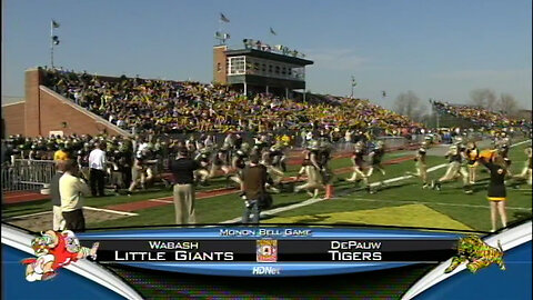 November 14, 2009 - 'Monon Bell Memory' : DePauw vs. Wabash (Botched Snap Turns the Tide)