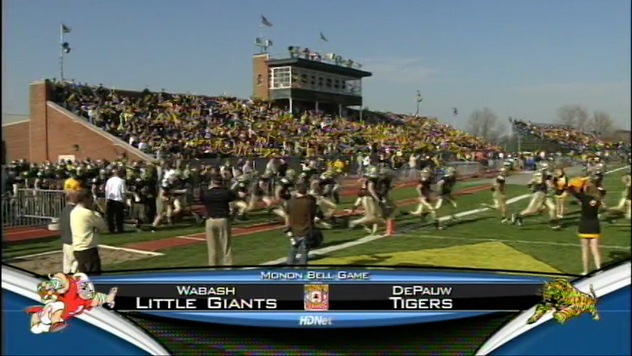 November 14, 2009 - 'Monon Bell Memory' : DePauw vs. Wabash (Botched Snap Turns the Tide)