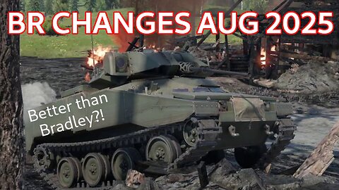 New air top BR... 14.3! ~ War Thunder BR Changes Aug 2025