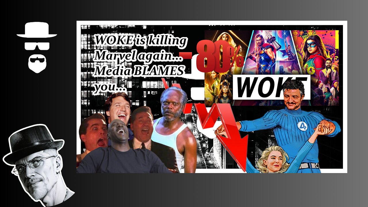 WOKE IS KILLING MARVEL AGAIN, MEDIA BLAMES YOU...