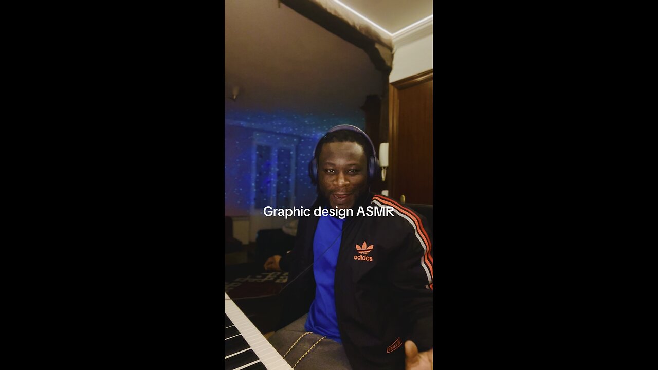 Graphic design ASMR (Tapping Objects)