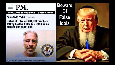 Traitor Trump Protects Pedophile Predators Pam Bondi Covers Up Jeffrey Epstein Betrays Children MAGA