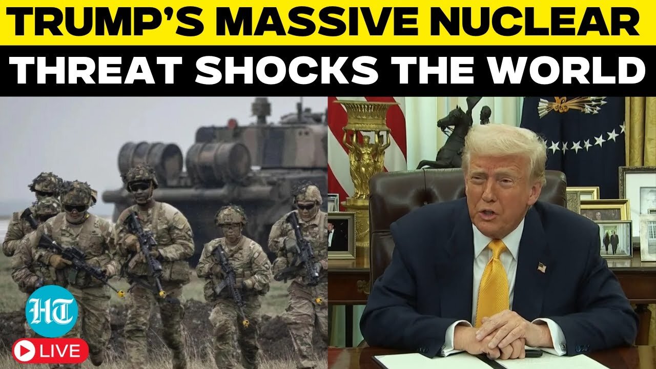 LIVE: 'World War 3 In...': Trump Issues STUNNING Nuclear Warning to Europe & Middle East | US News
