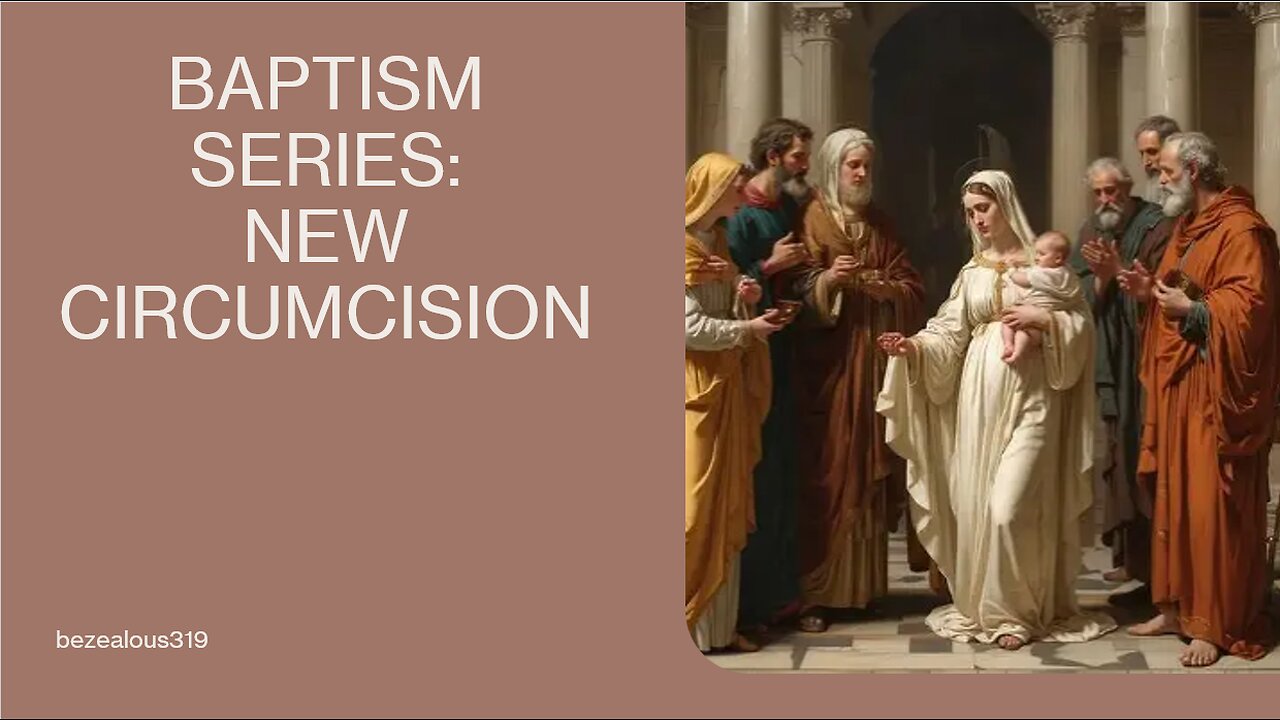 Baptism: New Circumcision