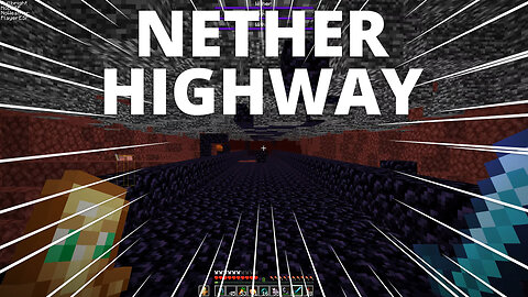 Exploring a Nether Highway on 0b0t.org - (PC HD) [720p30FPS]