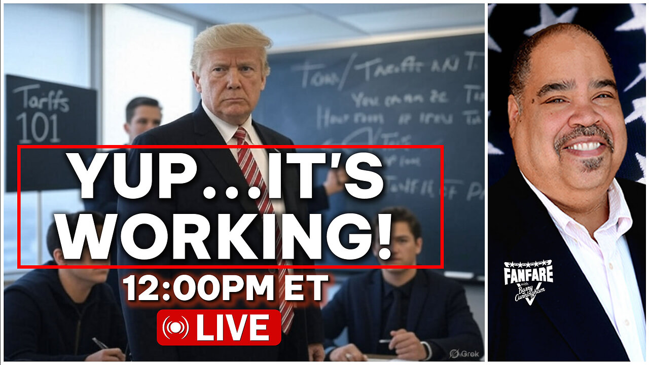 PRESIDENT TRUMP IS GIVING A MASTERCLASS ON TARIFFS! AND OTHER NEWS!