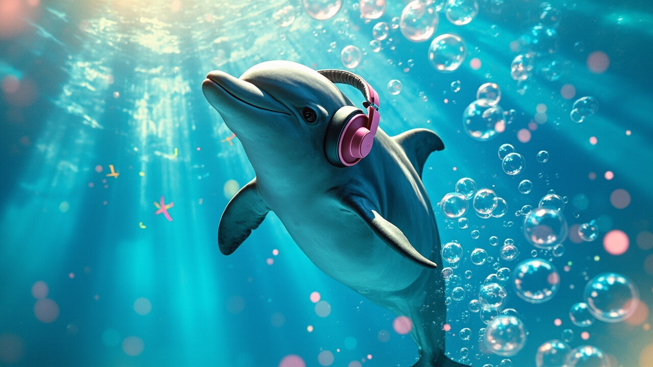 Dance Like a Dolphin | Positive Kids Pop Song About Confidence