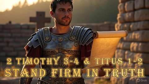 2 Timothy 3-4 & Titus 1-2: Stand Firm in Truth