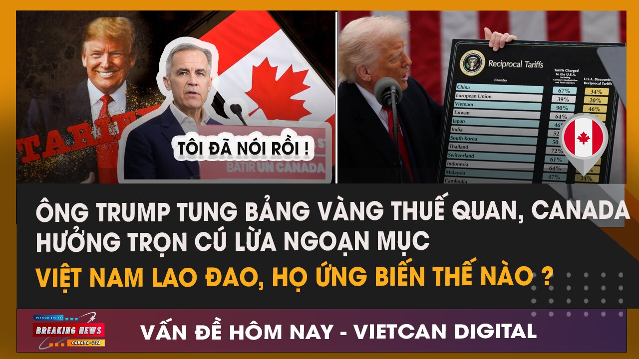 Canada hưởng trọn cú lừa từ Trump